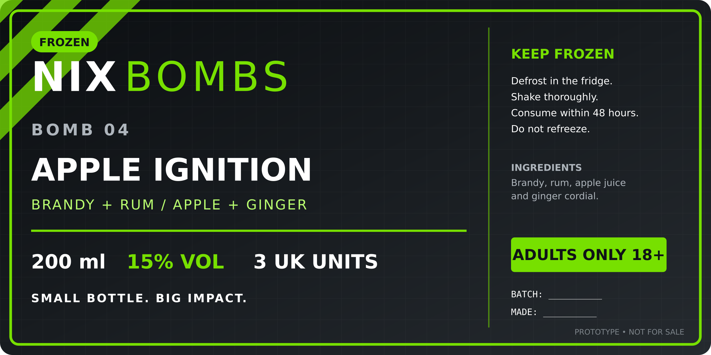 Apple Ignition prototype label