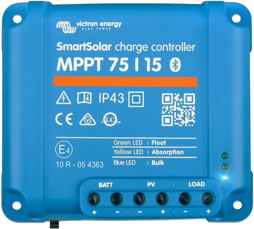 Victron Energy SmartSolar MPPT 75/15 Bluetooth solar charge controller